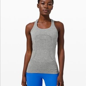 Grey Lululemon Swiftly Tech Tank 2.0